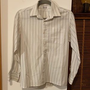 Christian Dior Vintage white button down shirt Size 16 (33-34)